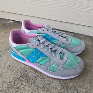 Saucony Shadow Low Women 9.5 Multicolor Shoe Retro Casual Classic S1108-845